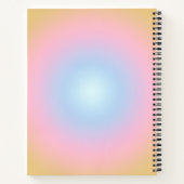 Elegant modern minimalistisch puntenrooster notitieboek (Achterkant)