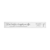 Elegant modern minimalistisch script Simple Weddin (Individueel)