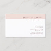 Elegant modern minimalistisch Sjabloon trendy desi Visitekaartje (Voorkant)