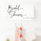 Elegant modern minimalistisch Vrijgezellenfeest Spandoek (Insitu)