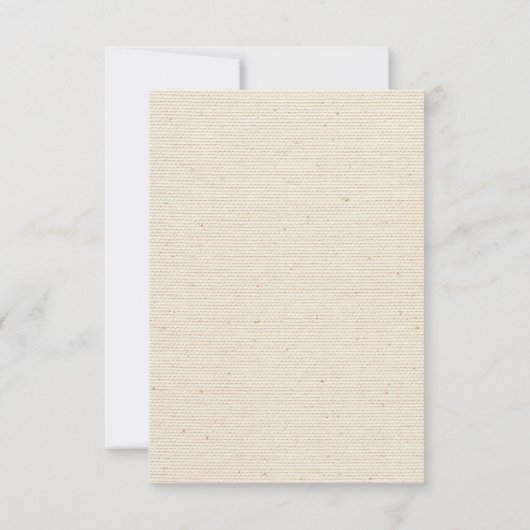 Elegant modern monogram Dank je Bedankkaart (Achterkant)