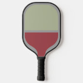Elegant Modern Monogram Pickleball Symbool Paddle (Achterkant)