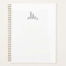 Elegant Modern Monogram Script Naam 
