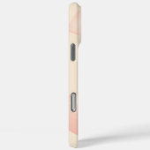 Elegant modern monogram Stijlvolle kersen Roze str Case-Mate iPhone Case (Achterkant / Rechts)