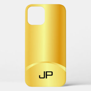 Elegant modern monogram voor Gold Kijk op maat Case-Mate iPhone Case