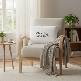 Elegant modern motivational quote Accent Pillow Kussen