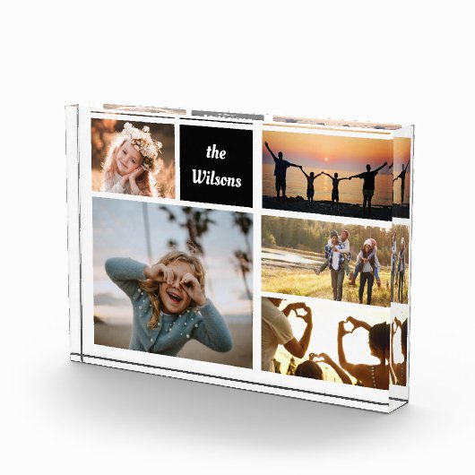 elegant modern multi-fotoblok fotoblokken (Rechts)