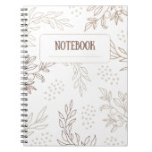 Elegant modern notitieboek (Voorkant)