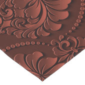 Elegant modern Oranje  Damask Popular Lange Tafelloper (Hoek)