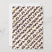 Elegant Modern Paarse Wit Foto Vrolijk Kerstfeest Feestdagenkaart (Achterkant)