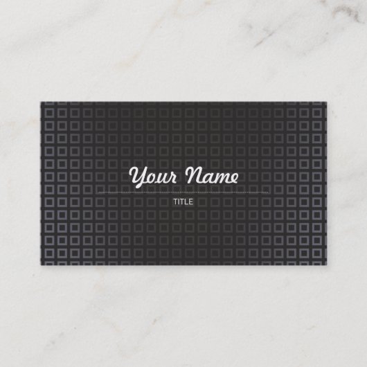 Elegant modern patroon visitekaartje (Voorkant)