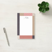 Elegant Modern Patroonnotities Post-it® Notes (Kantoor)