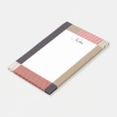 Elegant Modern Patroonnotities Post-it® Notes (Schuin)