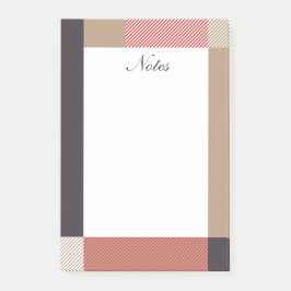 Elegant Modern Patroonnotities Post-it® Notes