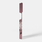 Elegant Modern Peking Heart Monogram iPhone Hoesje (Rechterkant)