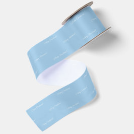 Elegant modern persoonlijk blauw Nordic Satijnen Lint