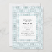 Elegant Modern Photo Afstuderen 2025 Party Kaart (Achterkant)