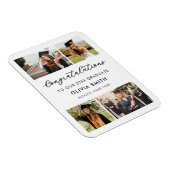 Elegant Modern Photo Afstuderen Magneet (Rechterzijde)