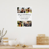 Elegant Modern Photo Afstuderen Poster (Keuken)