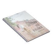 Elegant Modern Photo Overlay Custom Wedding Notitieboek (Rechterzijde)
