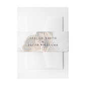 Elegant Modern Photo Wedding Uitnodigingen Wikkel (Voorkant Voorbeeld)