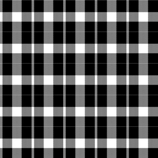 Elegant Modern Plaid Throw with Custom Monogram Fleece Deken