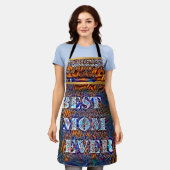 Elegant modern populair cadeau schort (Gedragen)