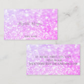 Elegant Modern Professional Bokeh Ombre Visitekaartje (Voorkant / Achterkant)