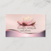 Elegant modern Professional Lotus Visitekaartje (Voorkant)