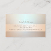 Elegant Modern Professional Luminous, Mandala Visitekaartje (Achterkant)