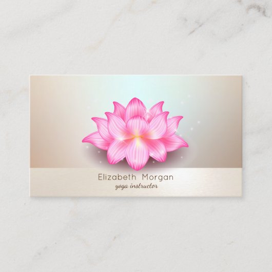 Elegant Modern Professional Mandala Luminous Visitekaartje (Voorkant)