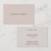 Elegant Modern Professional Minimalist Sjabloon Visitekaartje (Voorkant / Achterkant)