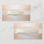 Elegant Modern Professional, penseelstreek Visitekaartje (Voorkant / Achterkant)