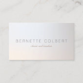 Elegant Modern Professional Visitekaartje (Voorkant)