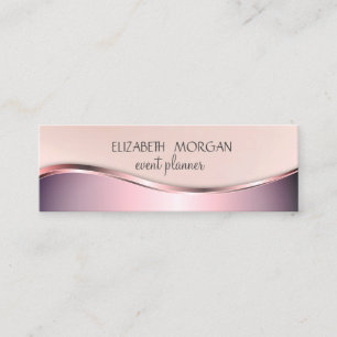 Elegant Modern Professioneel Eenvoudig Minimalist Mini Visitekaartje