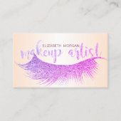 Elegant modern professioneel glitterijlazen visitekaartje (Voorkant)