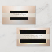 Elegant modern professioneel lichtgevend Lijst, st Visitekaartje (Voorkant / Achterkant)