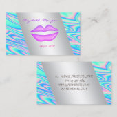 Elegant modern professioneel liften holografisch visitekaartje (Voorkant / Achterkant)