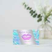 Elegant modern professioneel liften holografisch visitekaartje (Staand voorkant)