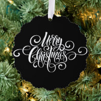 Elegant Modern Professioneel Vrolijk Kerstmis Scri