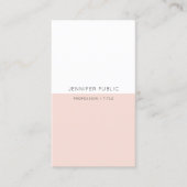 Elegant Modern Professionele Sjabloon Eenvoudig Visitekaartje (Voorkant)