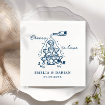 Elegant Modern Proost op Liefde Minimalistische Br