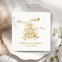 Elegant Modern Proost op Liefde Minimalistische Br