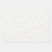 Elegant modern Quatrefoil Patroon Inpakpapier Vel (Voorkant 3)