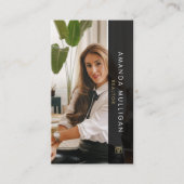 Elegant modern Real Estate Agent Visitekaartje (Voorkant)