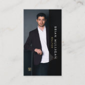 Elegant modern Real Estate Agent Visitekaartje (Voorkant)