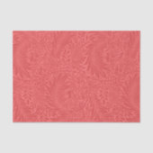 Elegant modern rood bloempatroon tissuepapier (Voorkant)