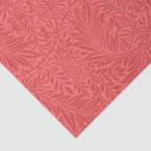 Elegant modern rood bloempatroon tissuepapier (Detail)