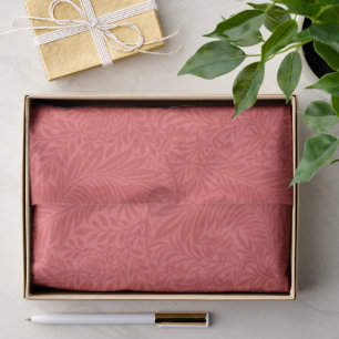 Elegant modern rood bloempatroon tissuepapier