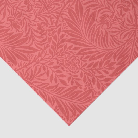 Elegant modern rood flessenpatroon tissuepapier (Detail)